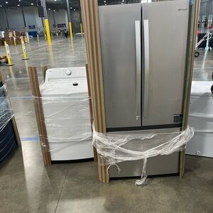 Whirlpool Silver French Door Refrigerator